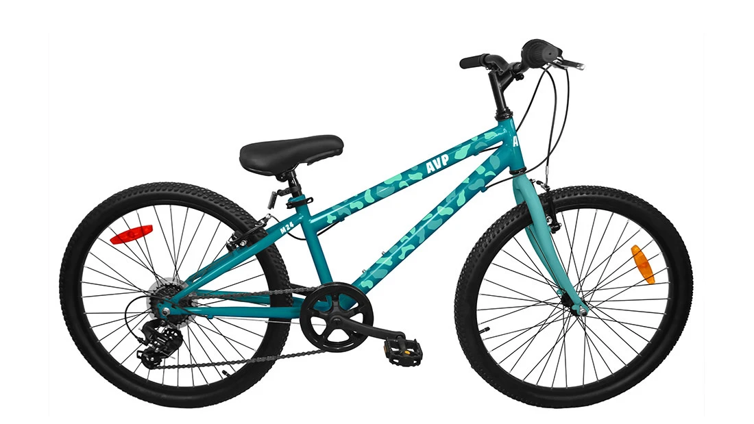 AVP AVP M24 Dégradé Turquoise Vélo à 21 Vitesses Junior 24"
