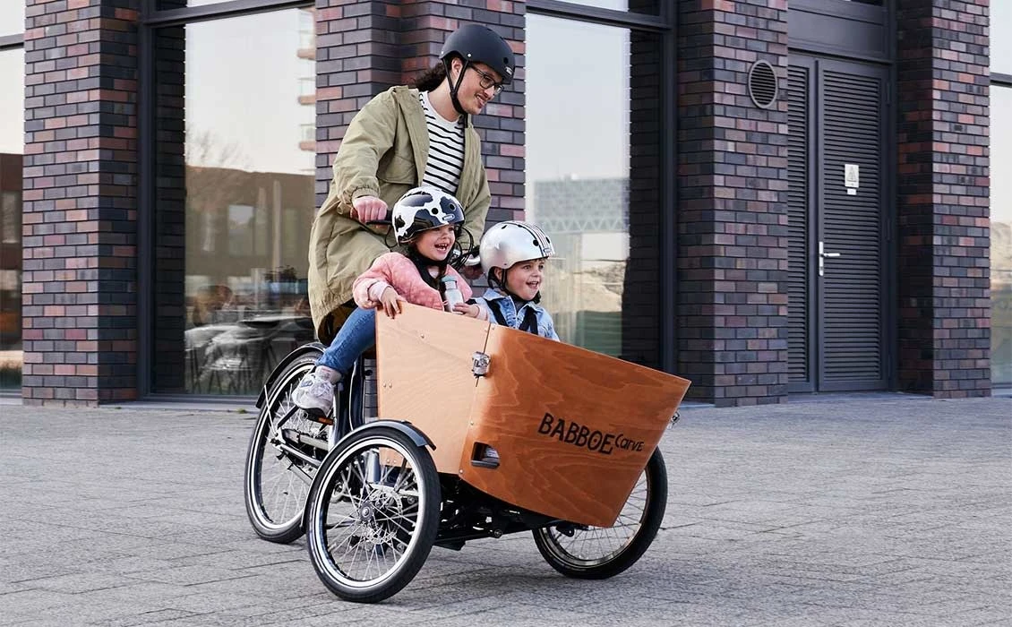 Babboe Babboe Carve Mountain Yamaha Tricycle Cargo électrique – Image 5