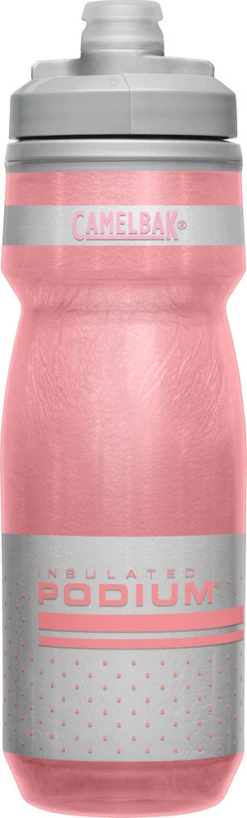 CAMELBAK PODIUM CHILL 620ML ROSE RÉFLECHISSANT BOUTEILLE