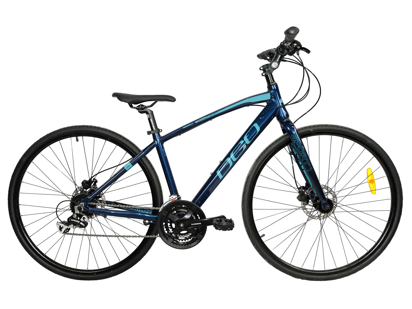 DCO DCO ODYSSEY SPORT 1 INDIGO-DARK TURQUOISE 21 VÉLO HYBRIDE