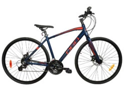 DCO DCO ODYSSEY SPORT INDIGO FONCE-RED 21 VÉLO HYBRIDE