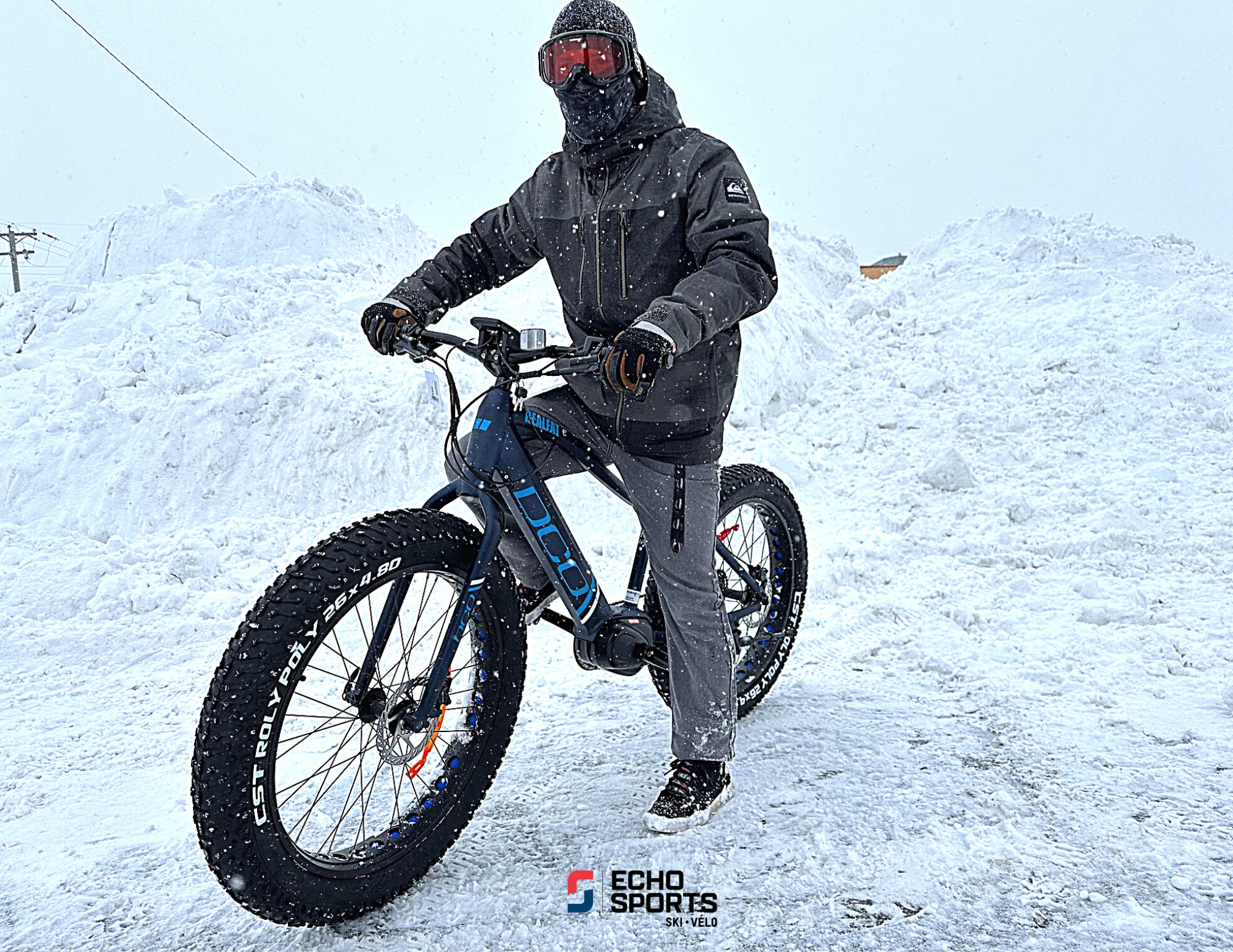 DCO DCO Realfat 26 E Bleu Foncé Fat Bike électrique – Image 3