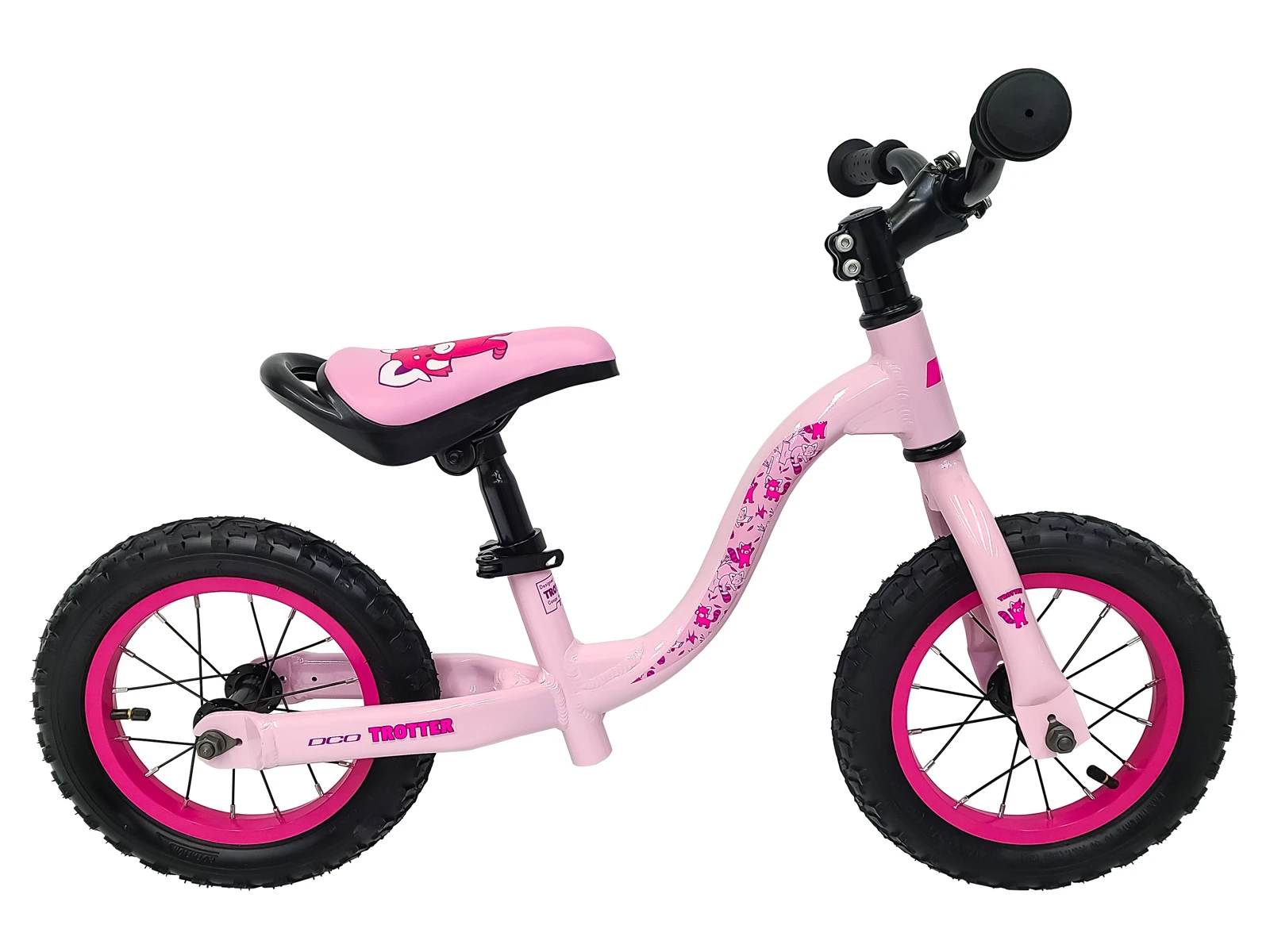 DCO DCO Trotter Draisienne 12" Rose Pastel