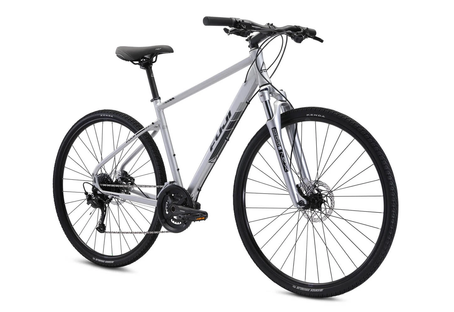 Fuji FUJI TRAVERSE 1.3 GRIS VÉLO HYBRIDE 21 – Image 3