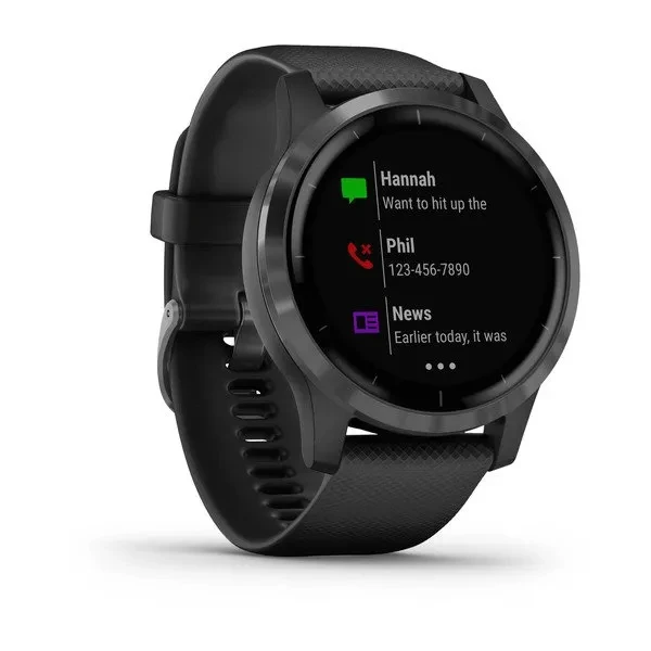 Garmin Vivoactive 4 Noir Ardoise GPS Montre Intelligente – Image 6