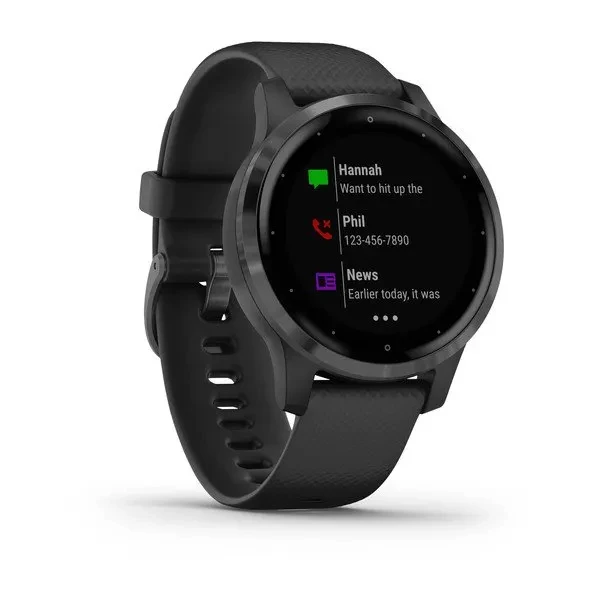Garmin Vivoactive 4S Noir Ardoise GPS Montre Intelligente – Image 5
