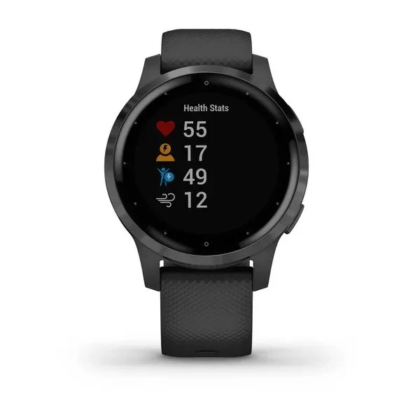 Garmin Vivoactive 4S Noir Ardoise GPS Montre Intelligente – Image 6
