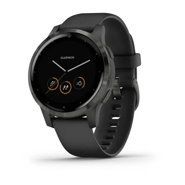 Garmin Vivoactive 4S Noir Ardoise GPS Montre Intelligente