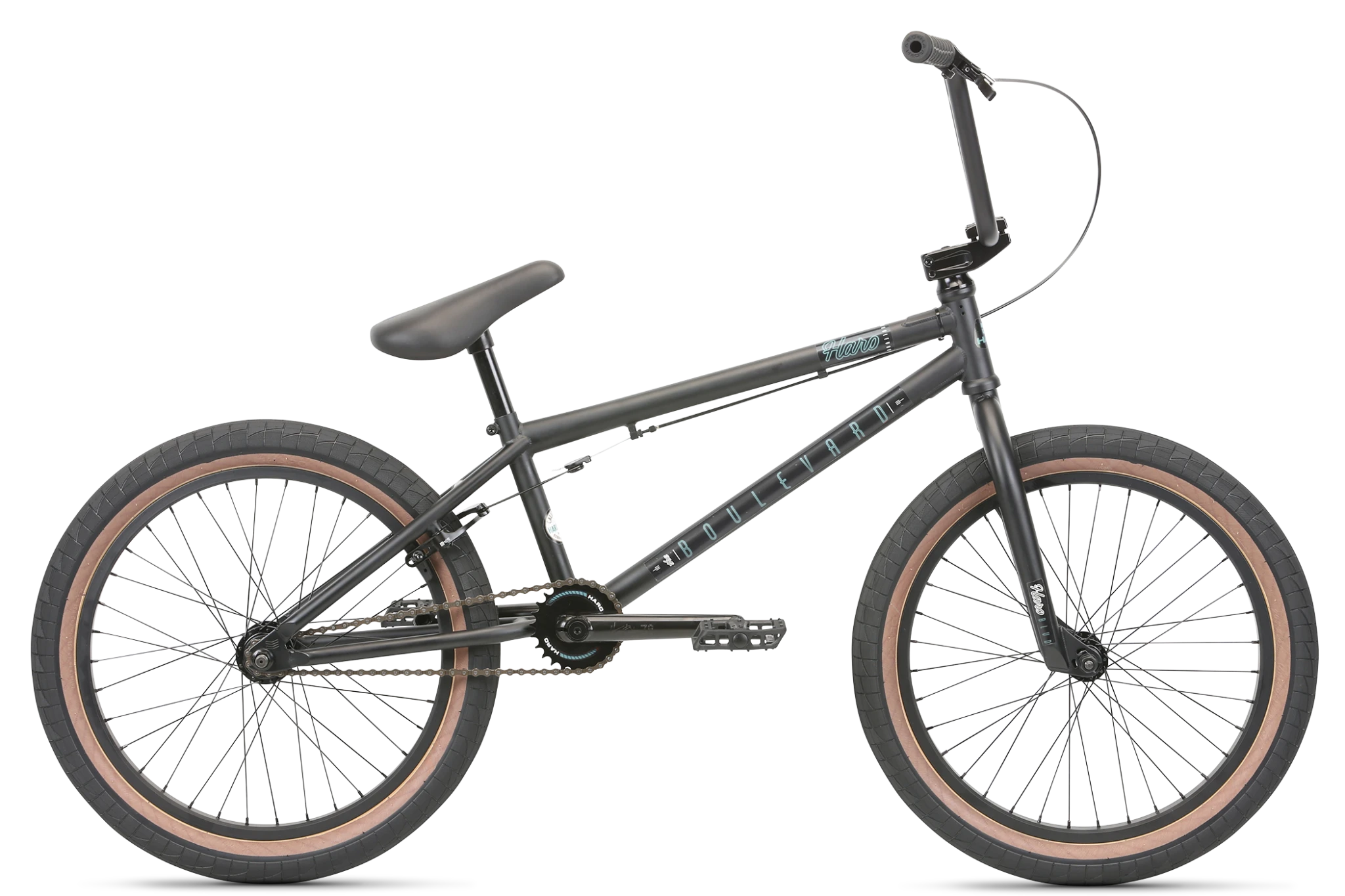 Haro HARO BLVD Matte Black 20.75 BMX 21