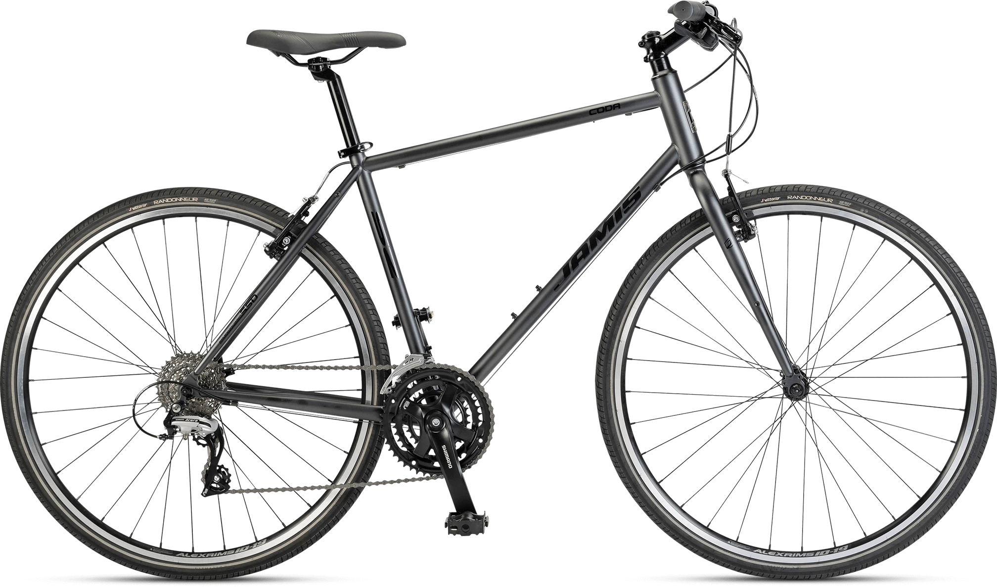 JAMIS Jamis Coda S2 Charcoal Vélo Hybride 700 X 40C X