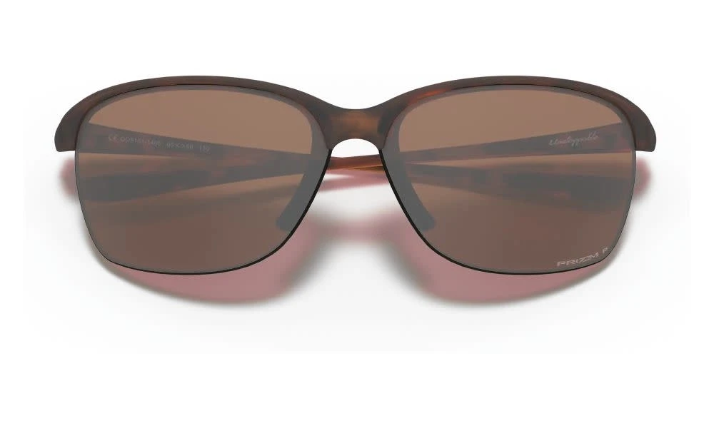 OAKLEY Oakley Unstoppable Lunette Matte Tortoise Prizm Tungsten Iridium Polarisée – Image 4