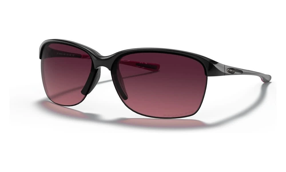 OAKLEY Oakley Unstoppable Lunette Polished Black-smokey Rose Gradient Polarisée – Image 2
