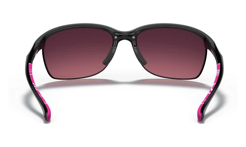 OAKLEY Oakley Unstoppable Lunette Polished Black-smokey Rose Gradient Polarisée – Image 4