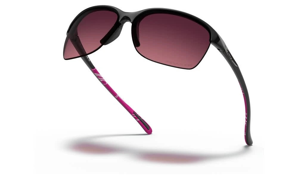 OAKLEY Oakley Unstoppable Lunette Polished Black-smokey Rose Gradient Polarisée