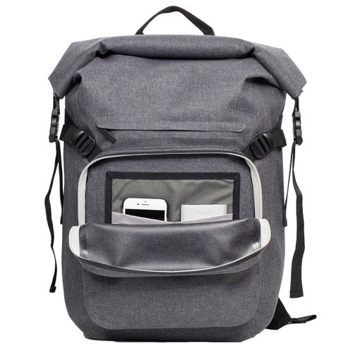 QuietKat QuietKat DryPack Sac à Dos Gris Et Noir Sac étanche – Image 3