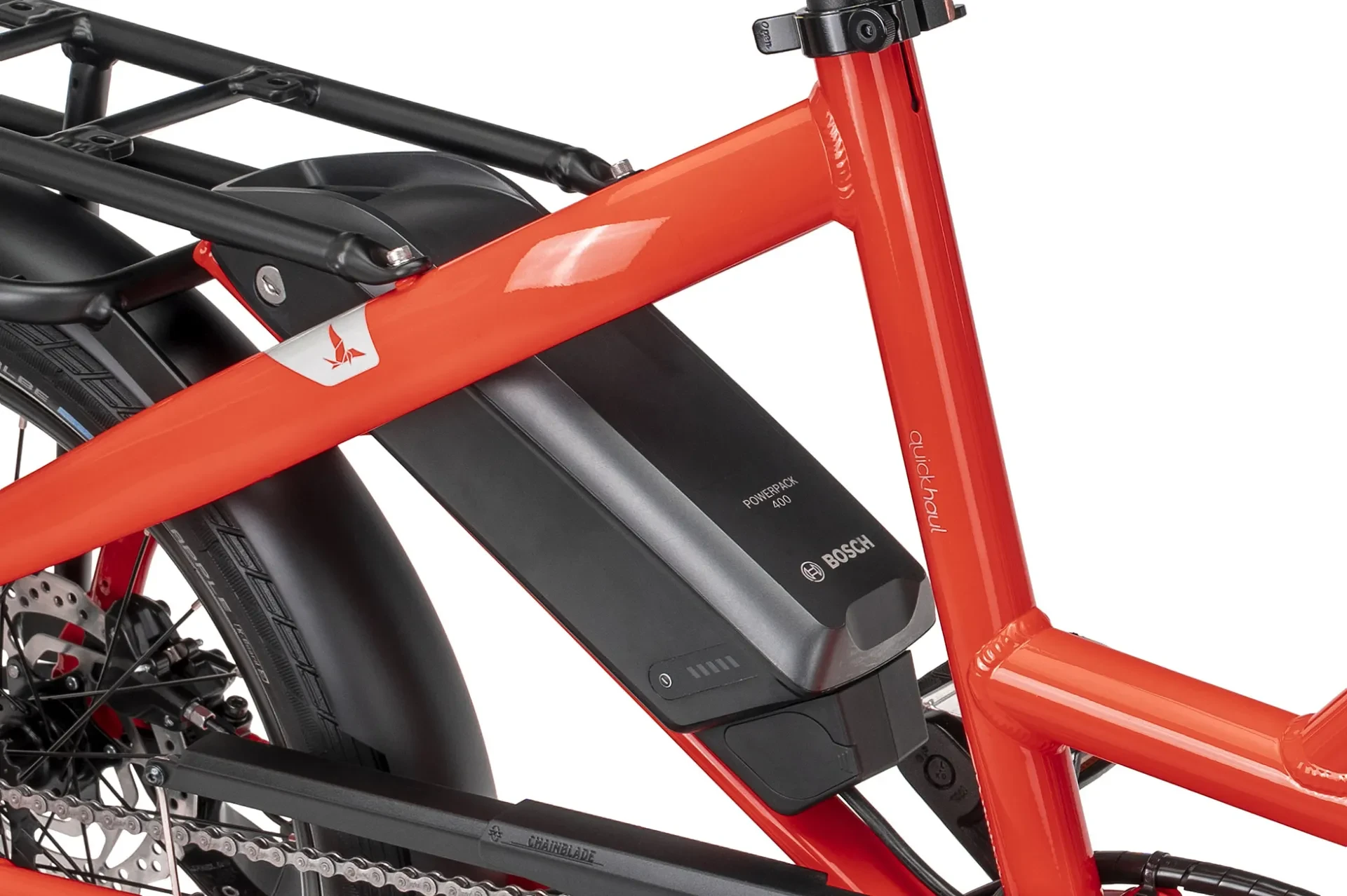 TERN Tern Quick Haul D8 Tabasco Vélo Cargo électrique – Image 6